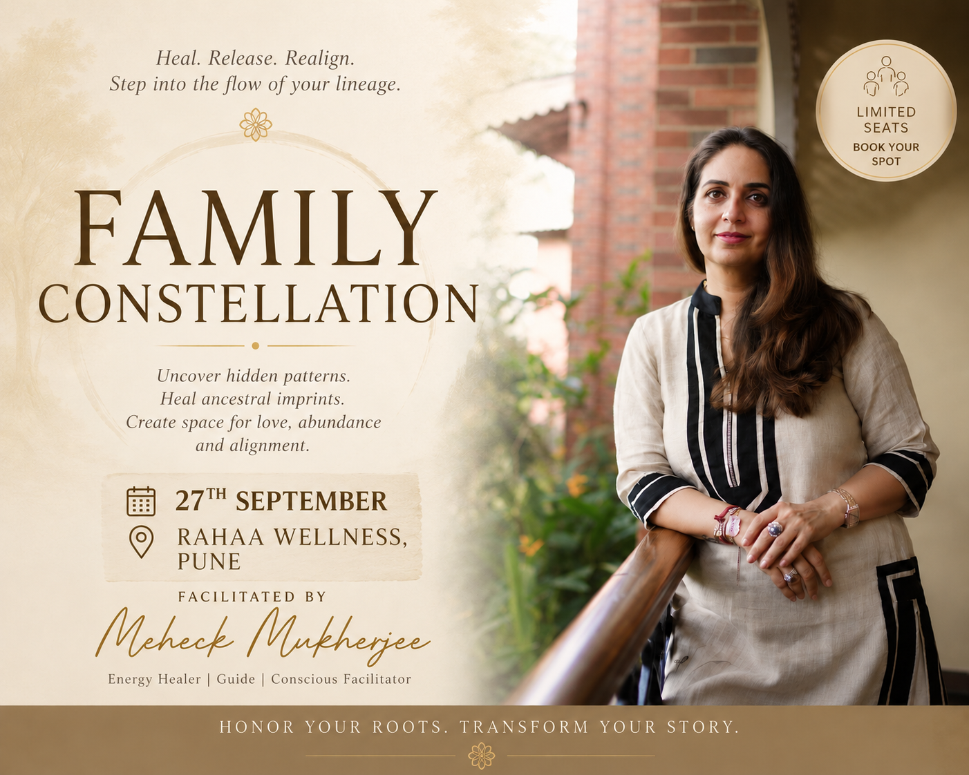 Family Constellation with Meheck Banner